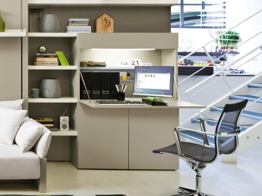 Home Office Storage Wall Clei