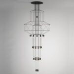 Wireflow Chandelier 0375