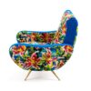 Flowers With Holes Armchair Seletti