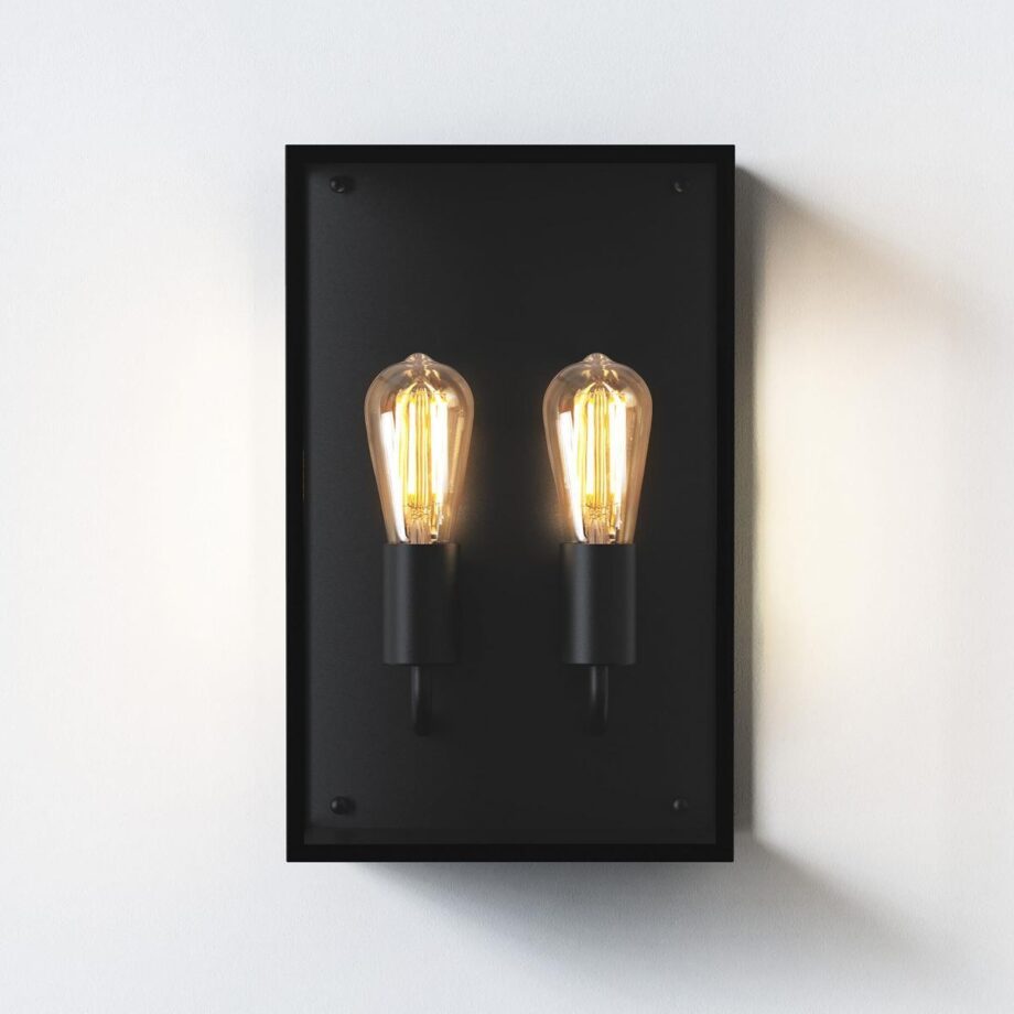 Messina Twin Outdoor Wall Lamp Astro Lighting