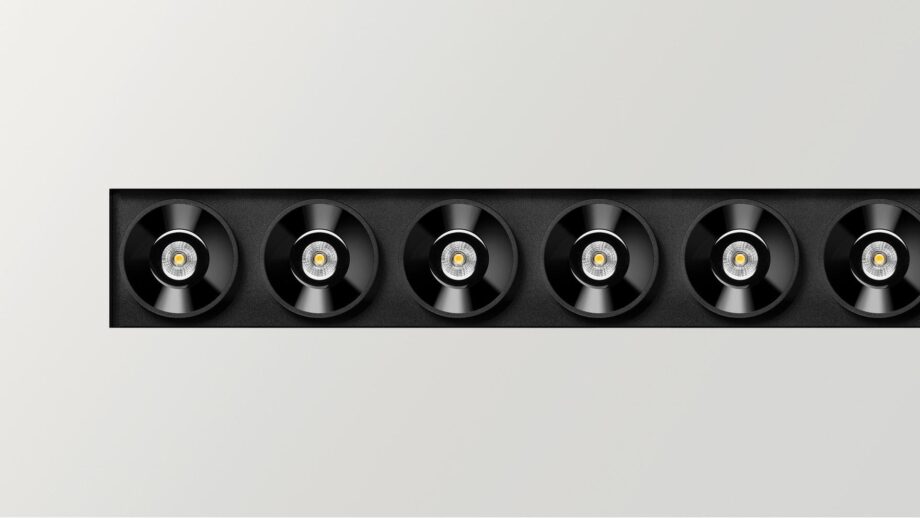 Black Foster Trimless 15 Spotlight Arkoslight