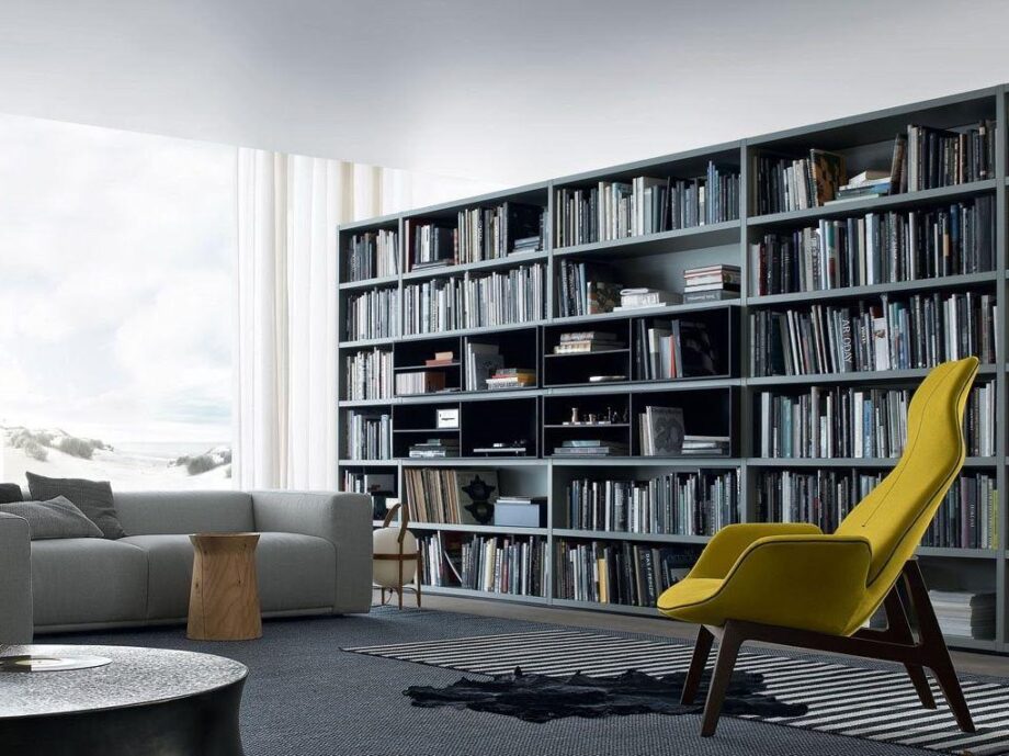 Wall System Bookcase Poliform