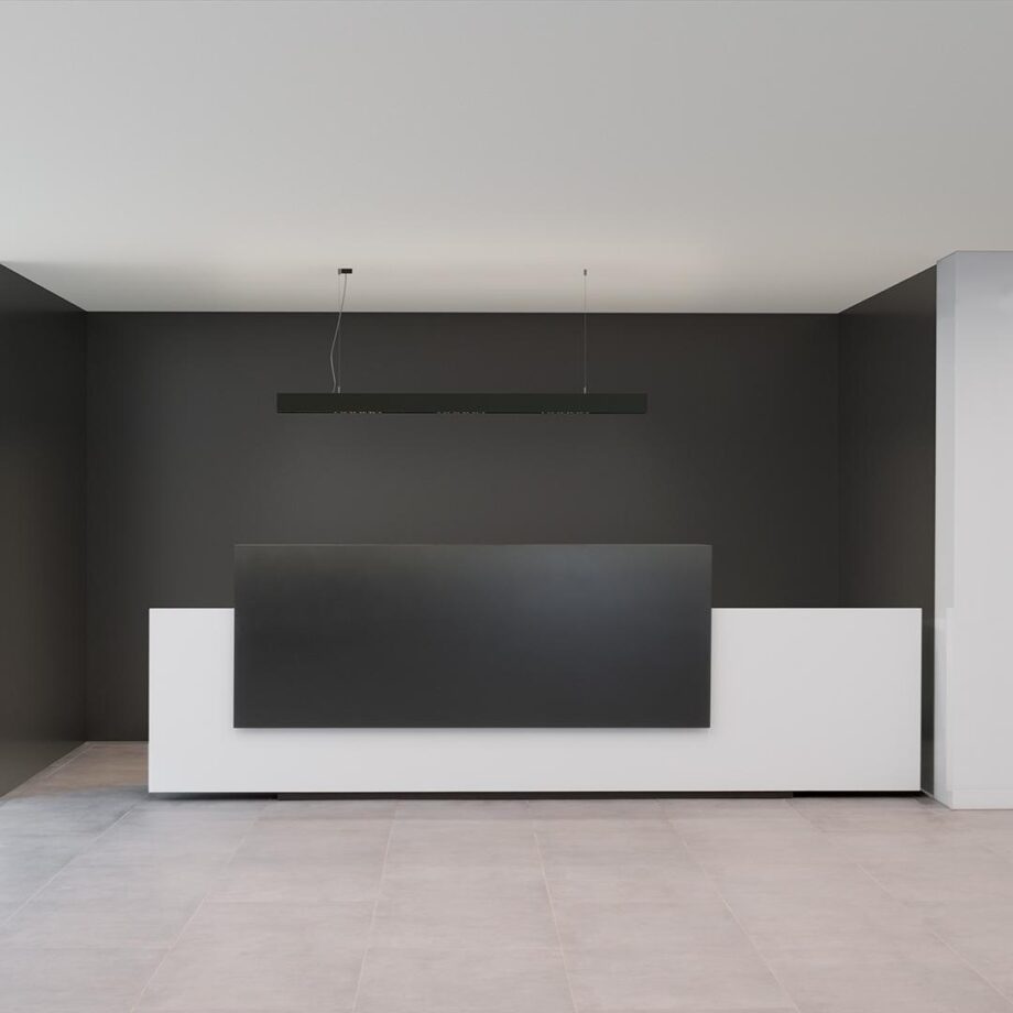 Black Foster Suspension 1200 Pendant Lamp Arkoslight