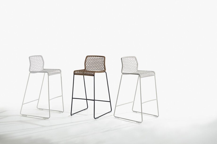 Vela Outdoor Bar Chairs Potocco