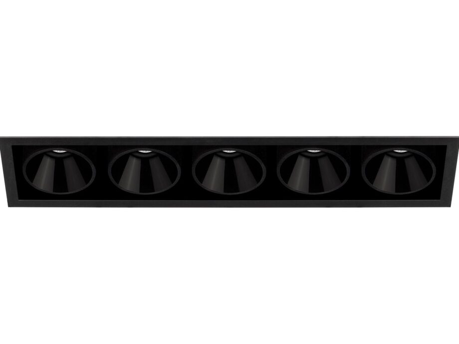 Black Foster Recessed 5 Spotlight Arkoslight