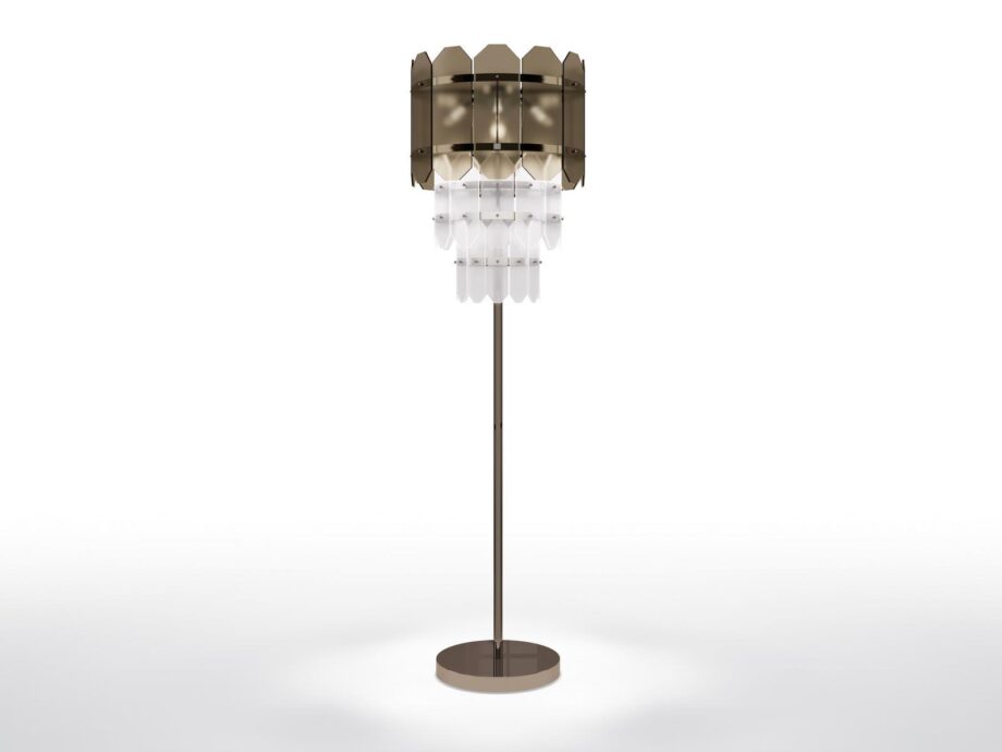 Twin Floor Lamp Bruno Zampa