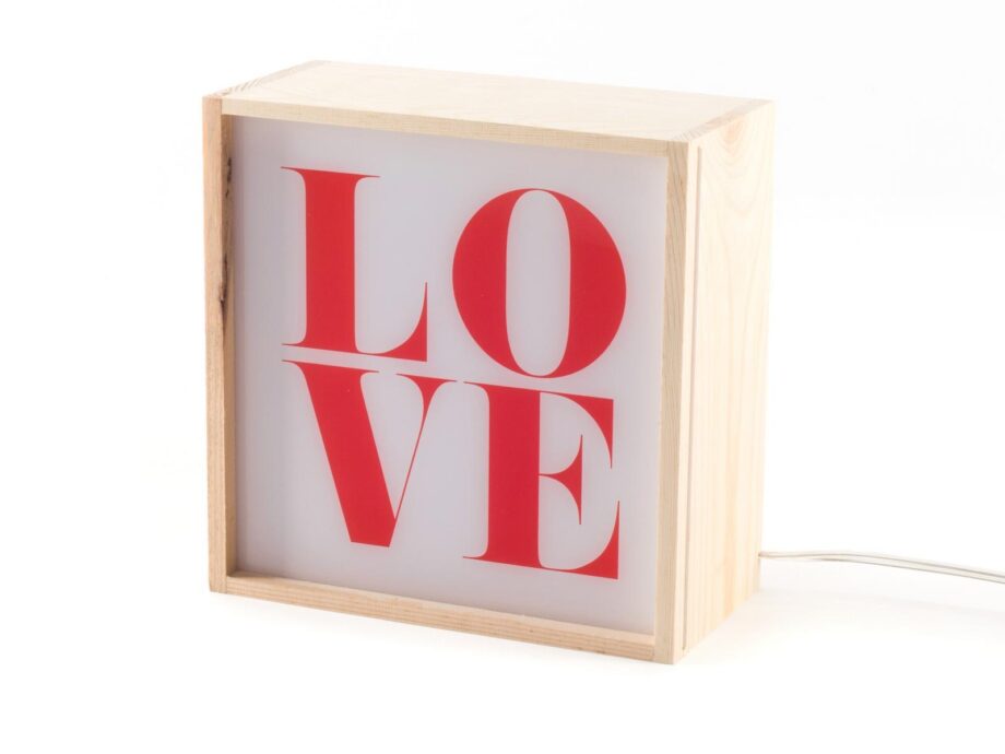 Love Table Lamp Seletti