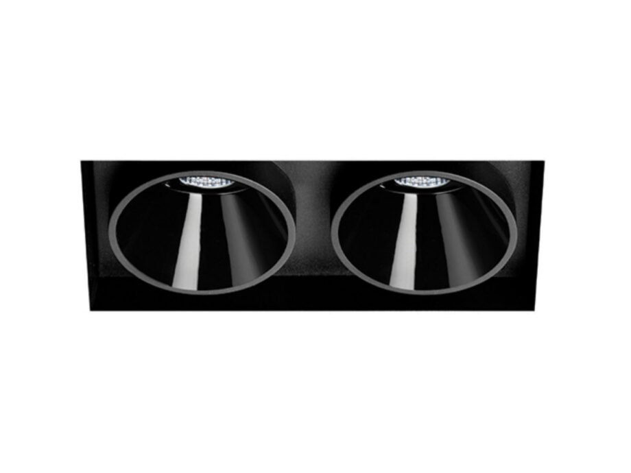 Black Foster Trimless 2 Spotlight Arkoslight