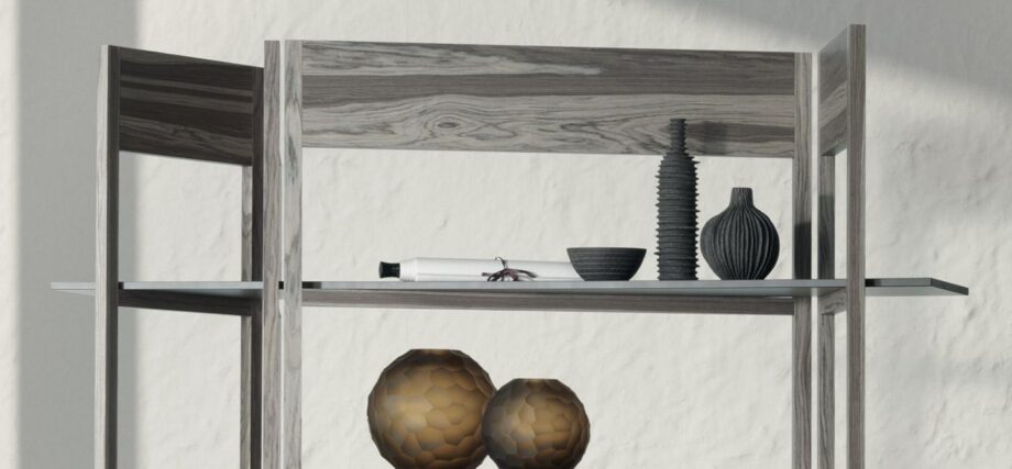 Plissé Bookcase Natuzzi Italia