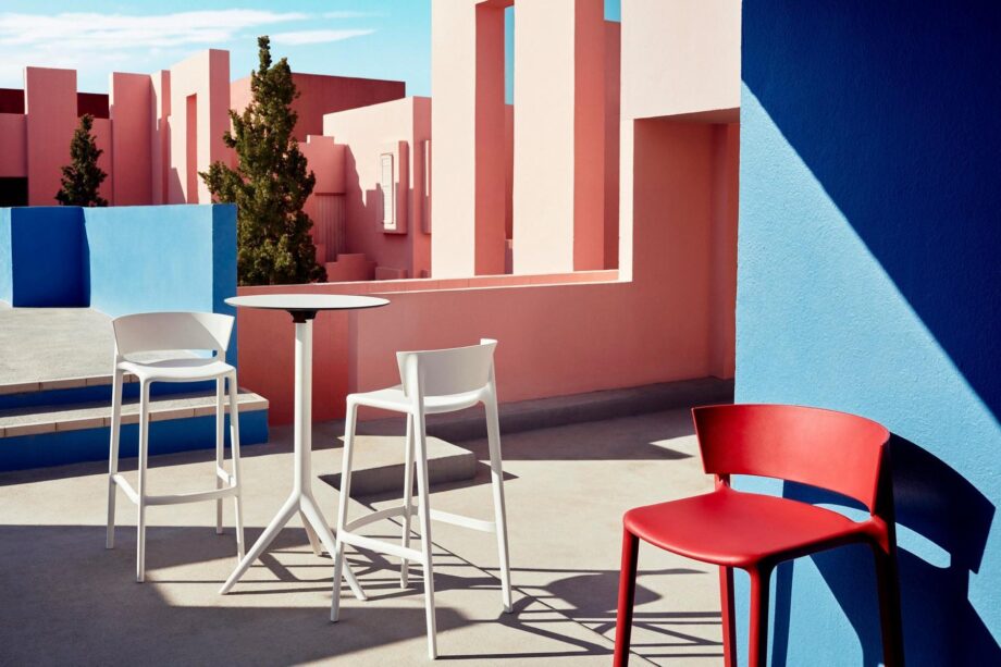 Africa Outdoor Bar Chairs Vondom