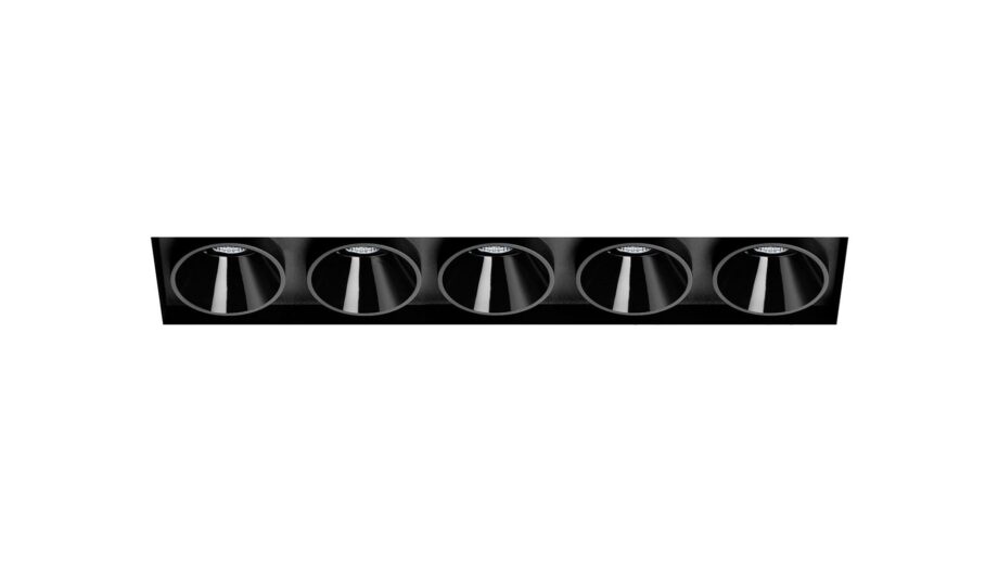 Black Foster Asymmetric Trimless 5 Spotlight Arkoslight