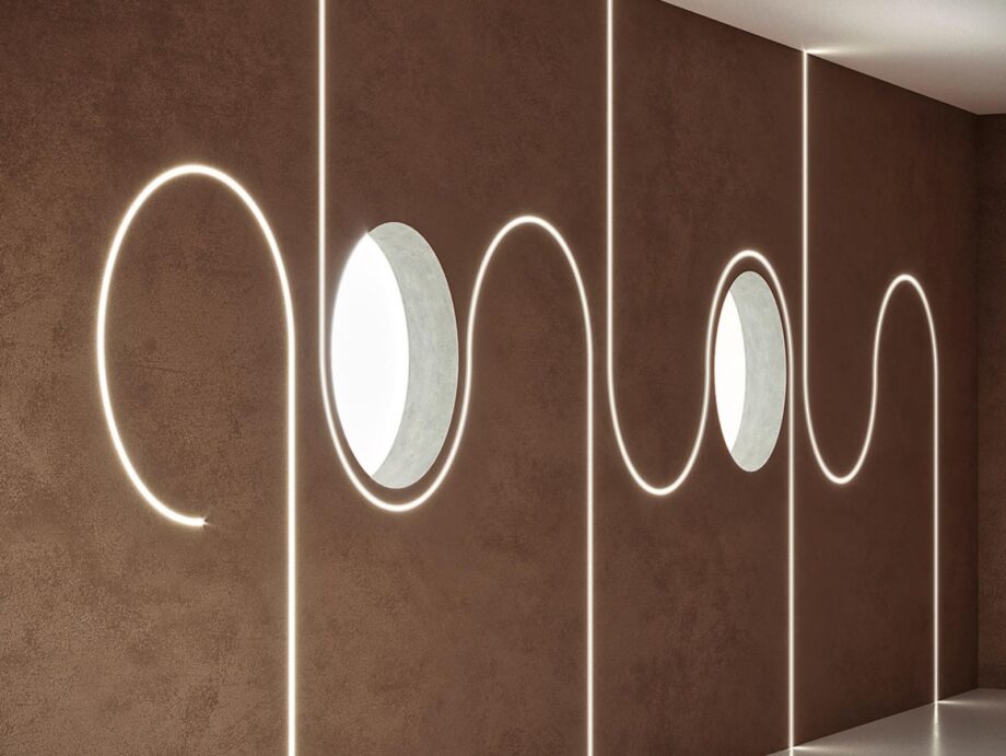 Kips Round Lighting Profile Panzeri