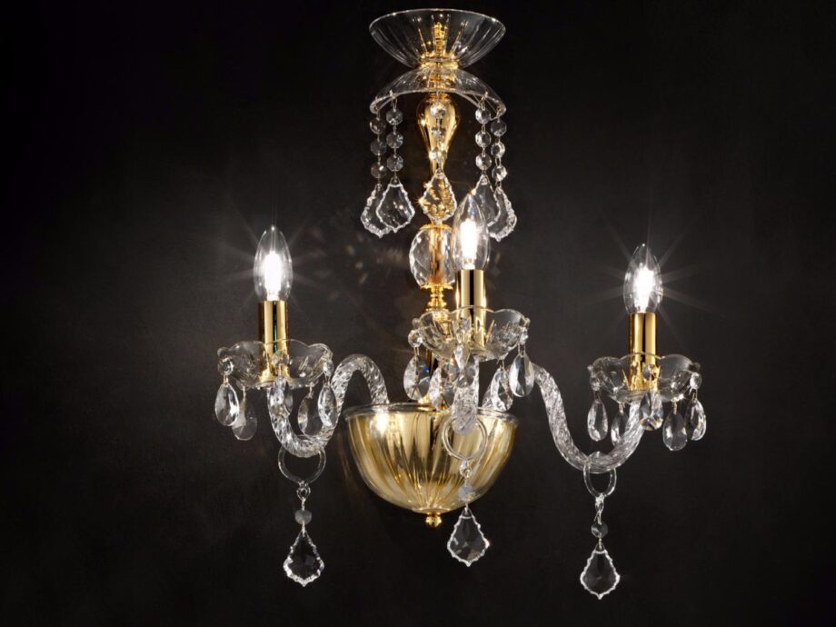 Glass Ve 871 A3 / A5 / A12 Wall Lamp Masiero