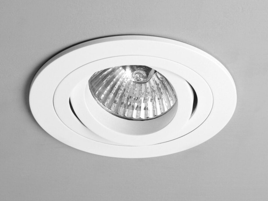 Taro Round Adjustable Fire Rated Spotlight Astro Lighting