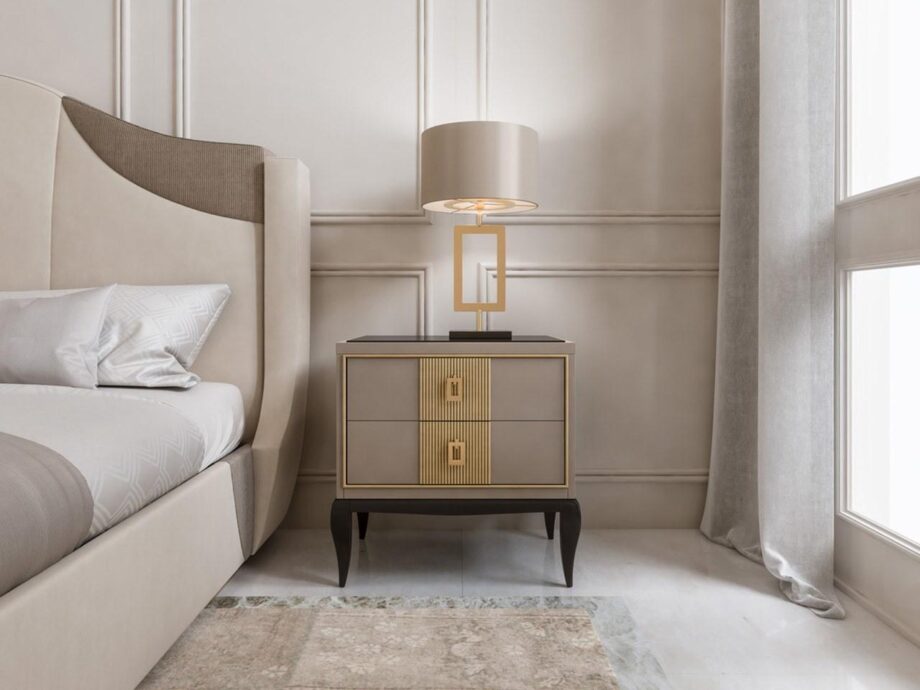 Pr.132 Bedside Table Stella Del Mobile