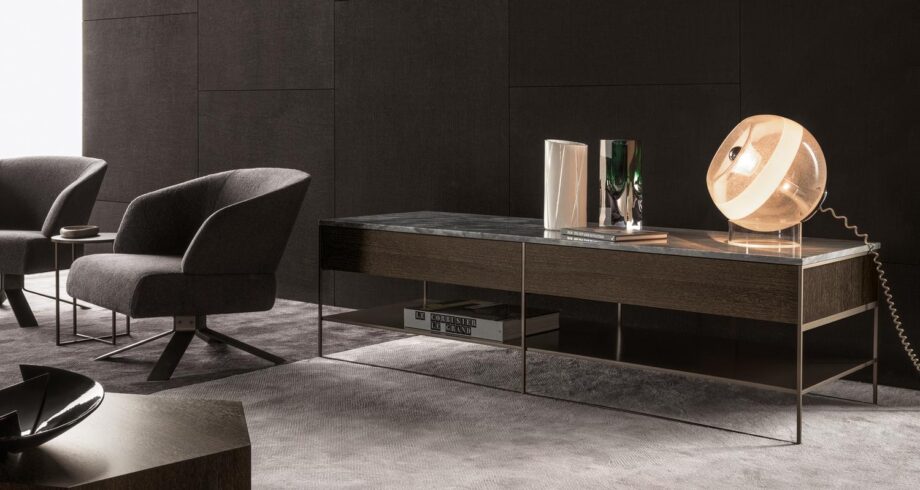 Calder Bronze Console Minotti