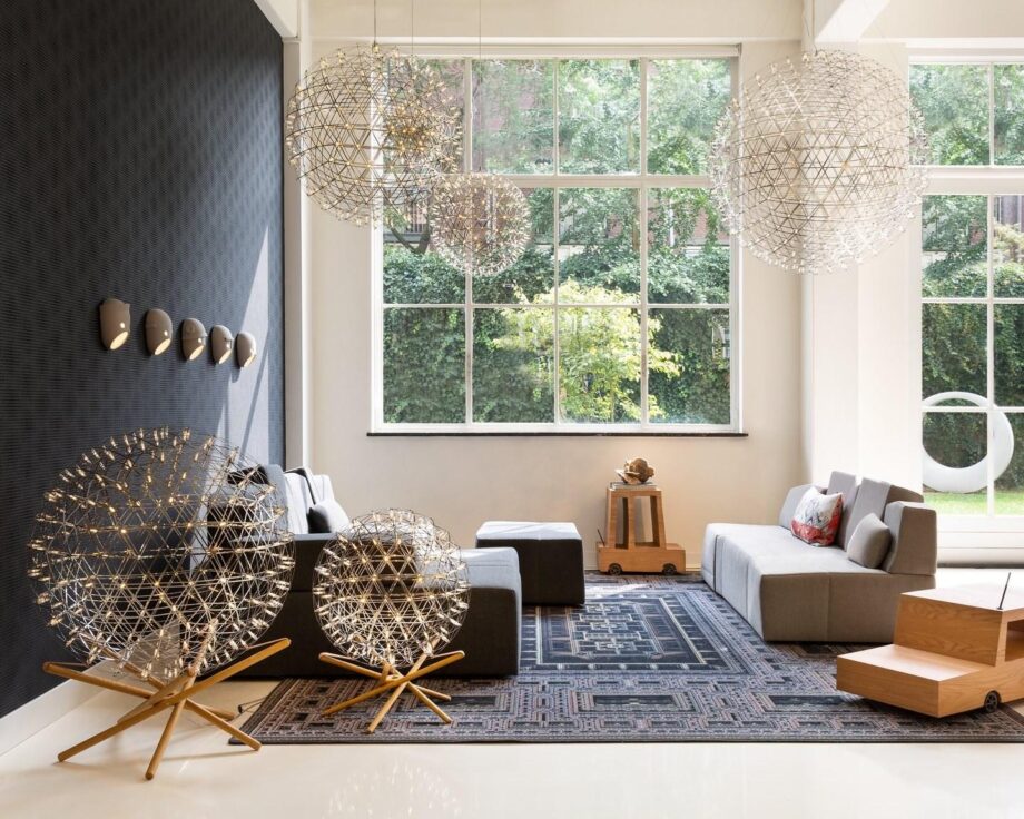 Raimond Tensegrity Floor Lamp Floor Lamp Moooi