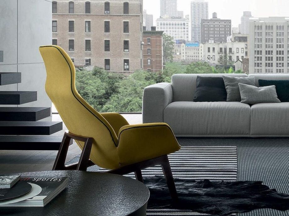 Ventura Lounge Armchair Poliform