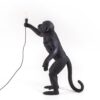 The Monkey Lamp Black Standing Outdoor Floor Lamp Seletti