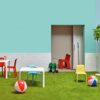 Snow 301 Jr Kids Table And Chair Pedrali