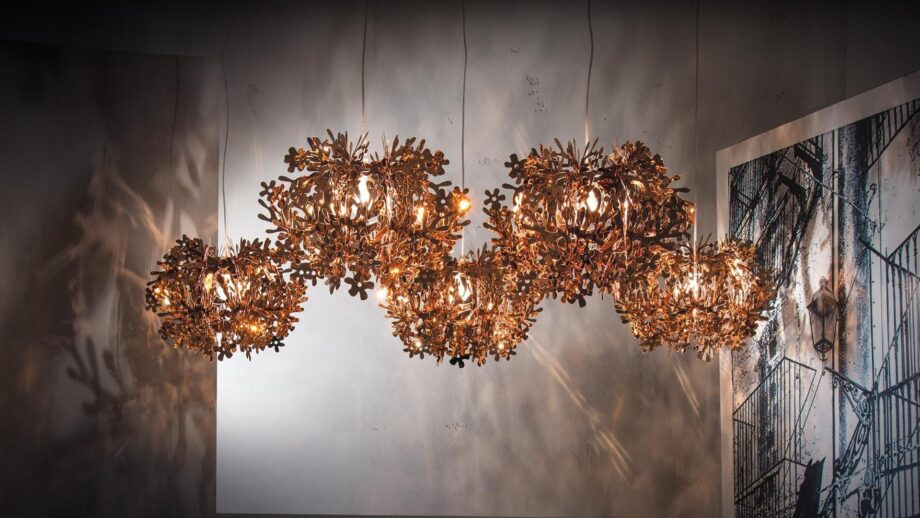 Fiorella Mini Copper Pendant Lamp Slamp