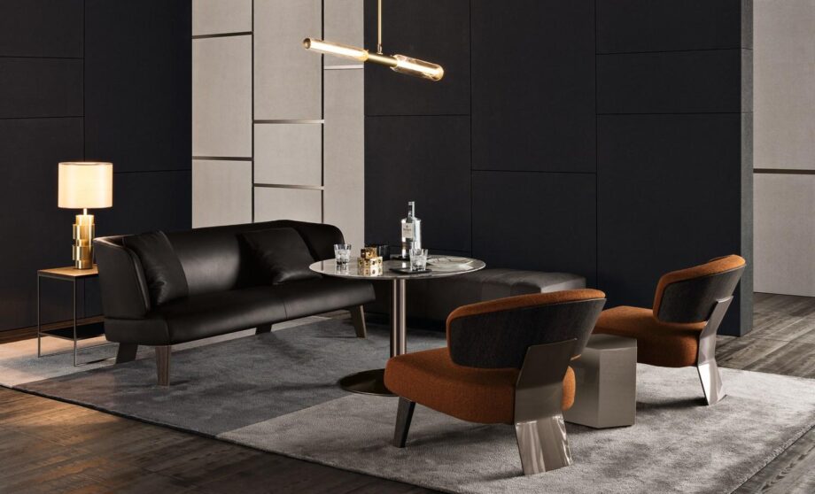 Reeves Lounge Sofa Minotti