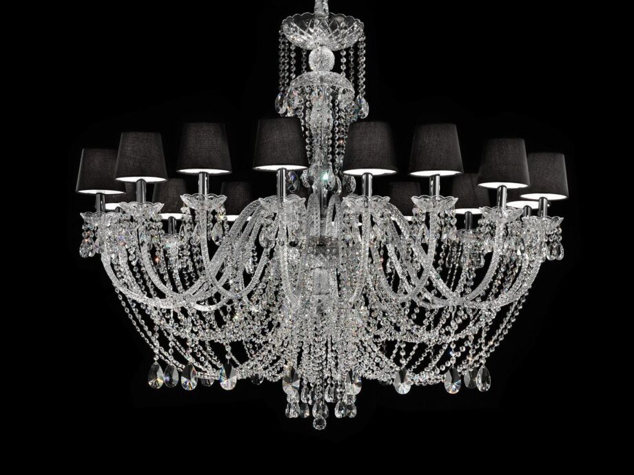 Glass Ve 875 12 /16 Pendant Lamp Masiero