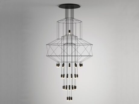 Wireflow Chandelier 0374