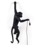 The Monkey Lamp Black Hanging