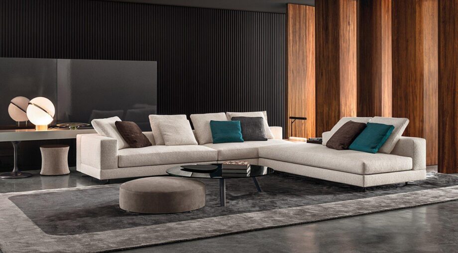 White Sofa Minotti