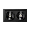 Black Foster Recessed 2 Spotlight Arkoslight