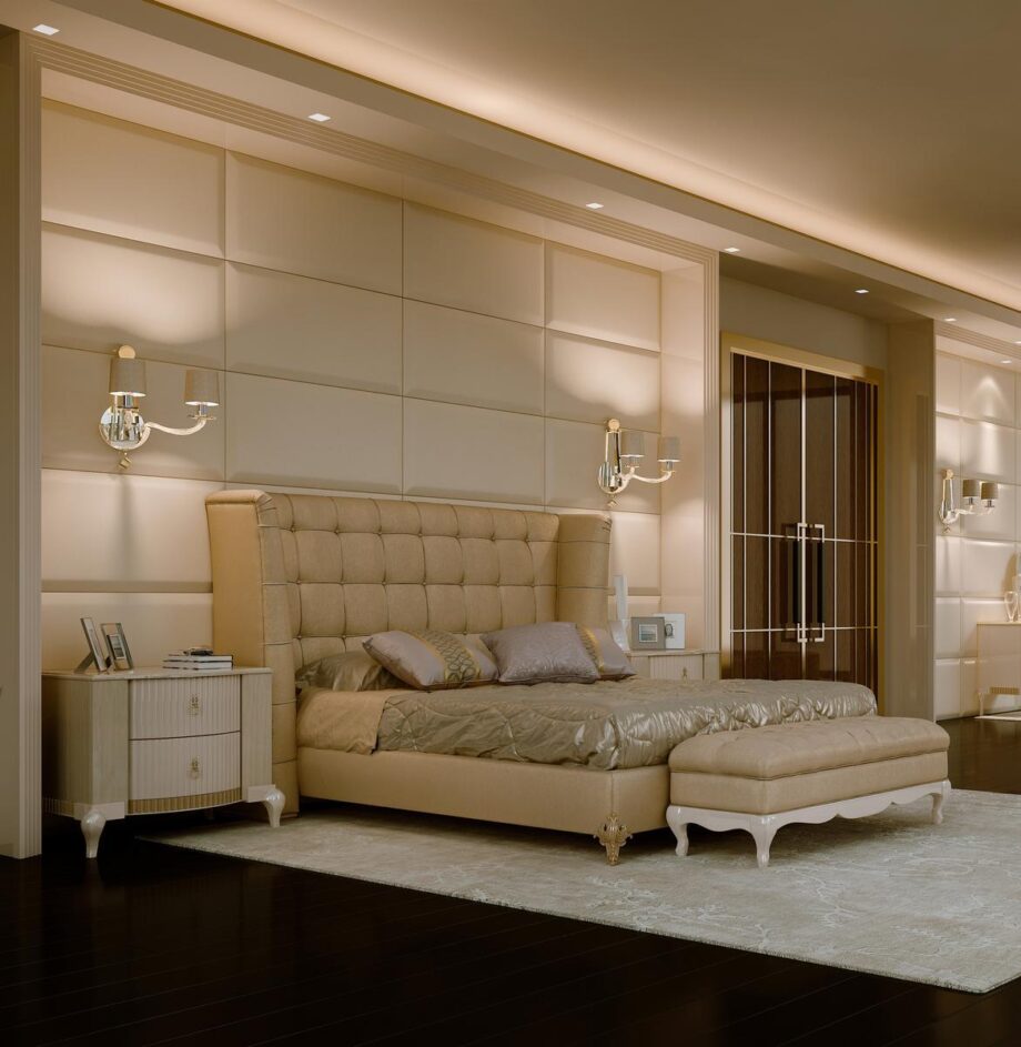 King Bed Bruno Zampa