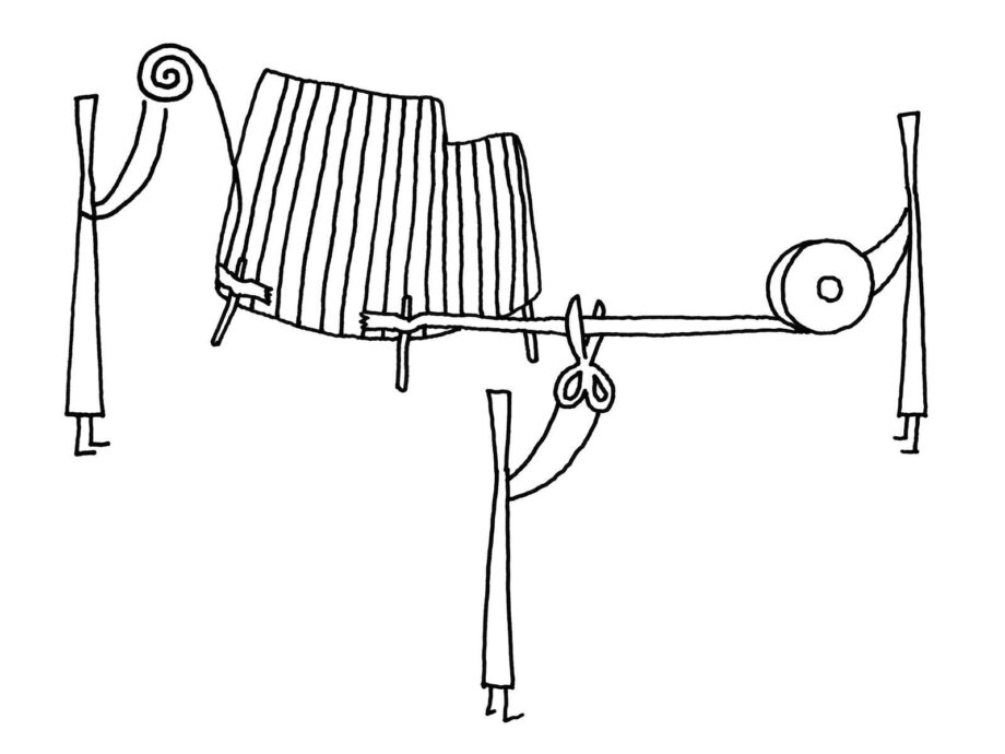 Tape Cord Outdoor Outdoor Chair Minotti