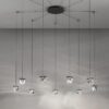 Tripla 9 Spots Pendant Lamp Fabbian