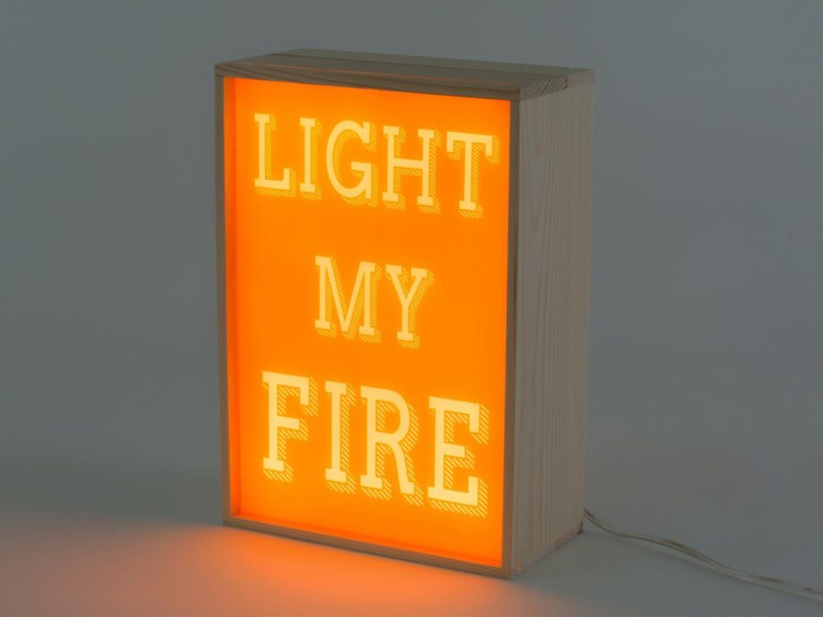 Light My Fire Table Lamp Seletti