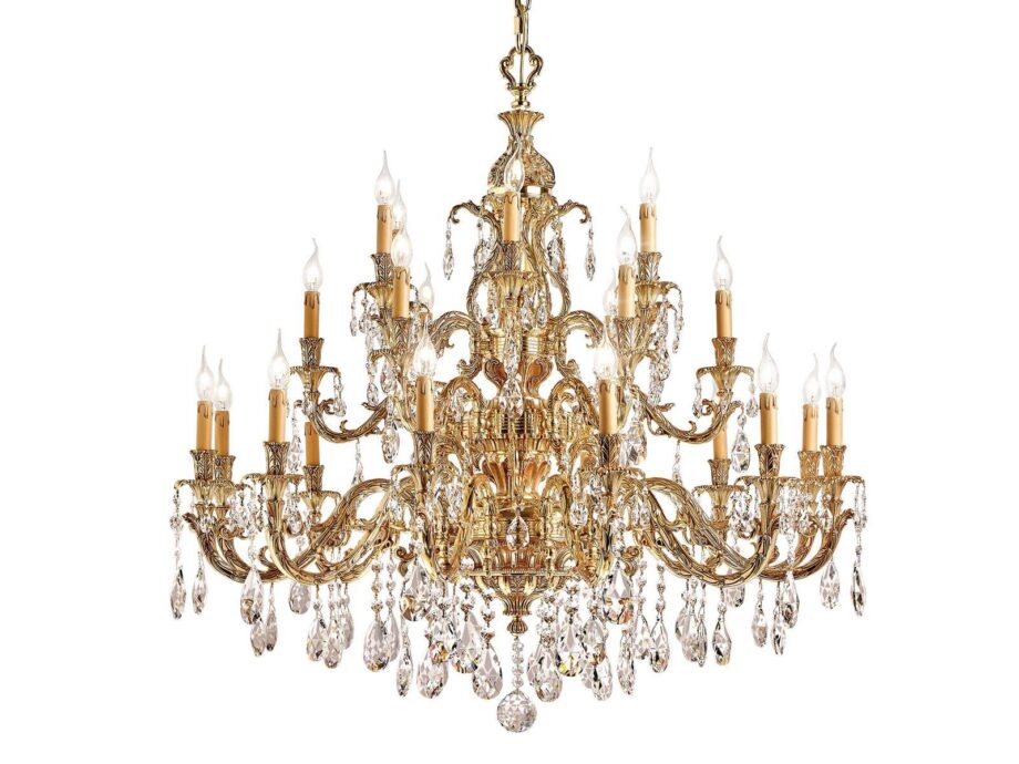 Wellington 791/12+6+6 Sh/g Pendant Lamp Possoni Illuminazione