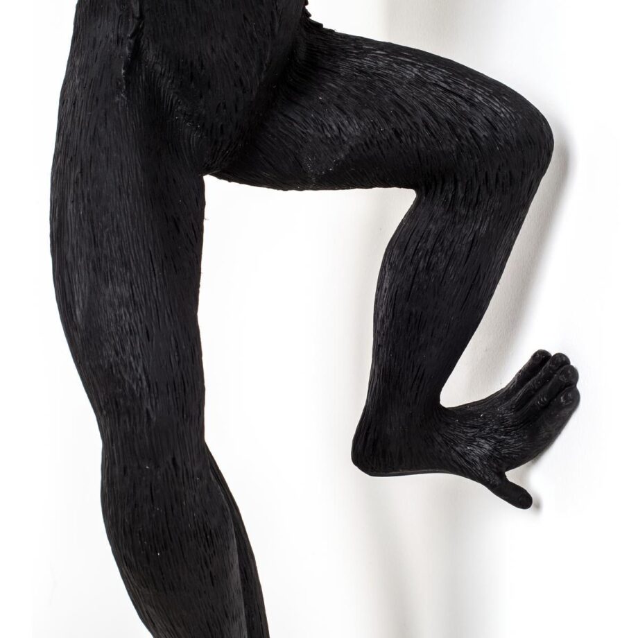 The Monkey Lamp Black Hanging Outdoor Wall Lamp Seletti