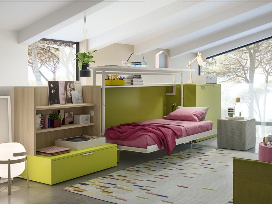 Cabrio In Kids Bedroom Set Clei