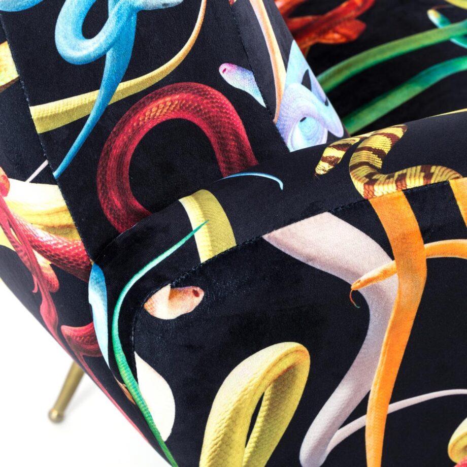 Snakes Armchair Seletti