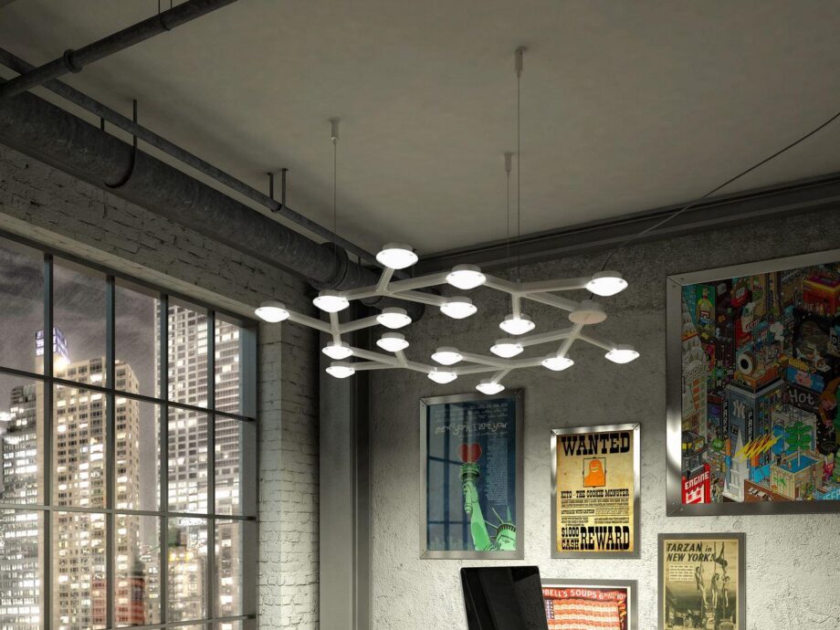 Led Net Line Pendant Lamp Artemide