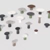 Totem Outdoor Outdoor Side Table Sovet