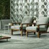 Quadrado Outdoor Armchair Minotti