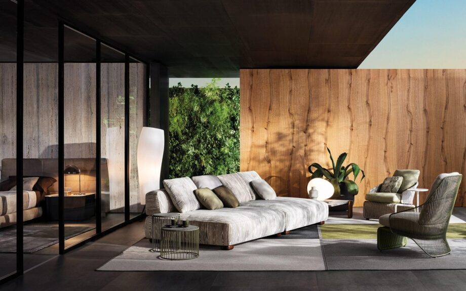 Florida Outdoor Sofa Minotti
