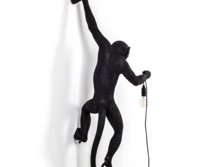 The Monkey Lamp Black Hanging