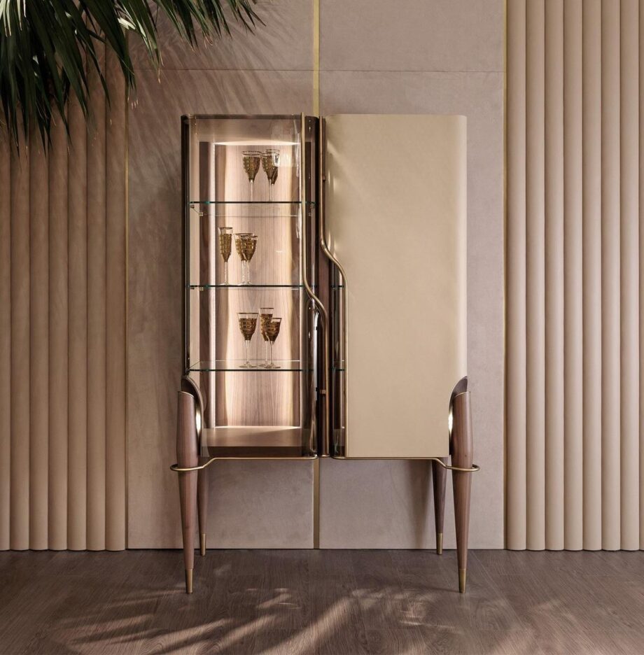 Melting Light Display Cabinet Turri