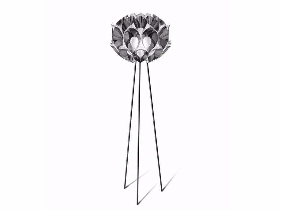 Flora Pewter Floor Lamp Slamp