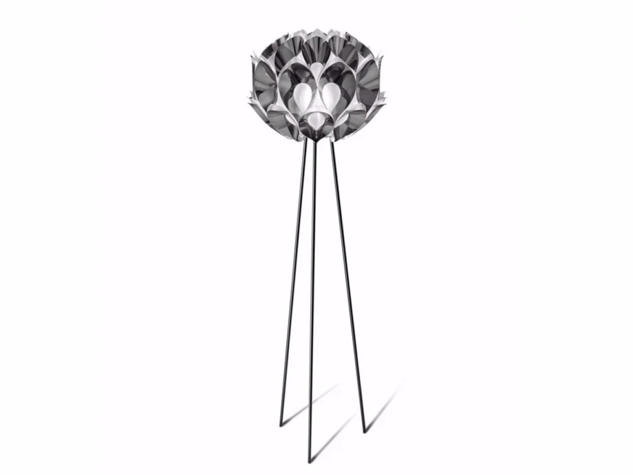 Flora Pewter Floor Lamp Slamp