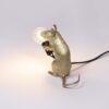 Mouse Lamp Gold Mac Table Lamp Seletti
