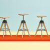 Arki Stool Arkw6 Bar Chair Pedrali