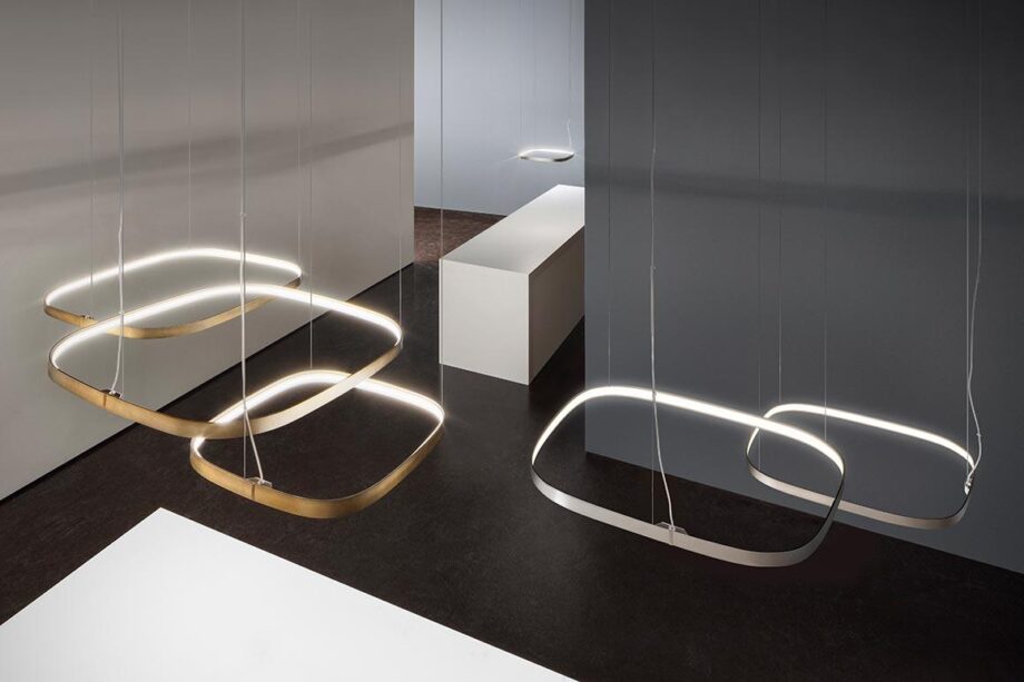 Zero Square Pendant Lamp Panzeri